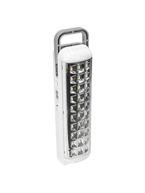 S-link SL-3652 Beyaz 40 SMD Ledli 4V 1000mAh Şarjlı Acil Durum Işıldağı