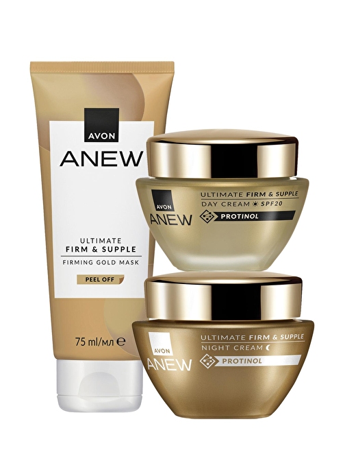 Anew Ultimate Firm & Supple Üç Parça Yüz Bakım Paketi