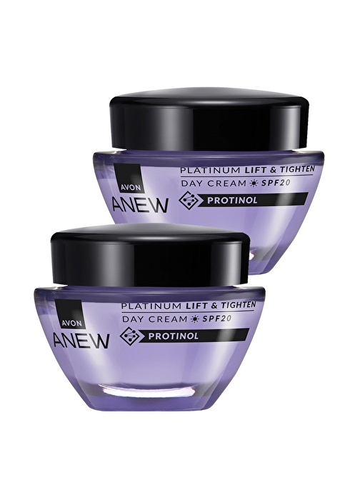 Anew Platinum Lift & Tighten Gündüz Kremi SPF20 50 Ml. İkili Set