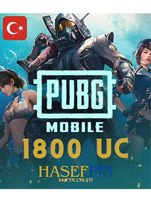 Pubg Mobile 1800 UC