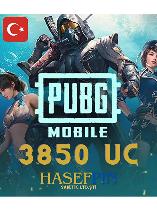 Pubg Mobile 3850 UC