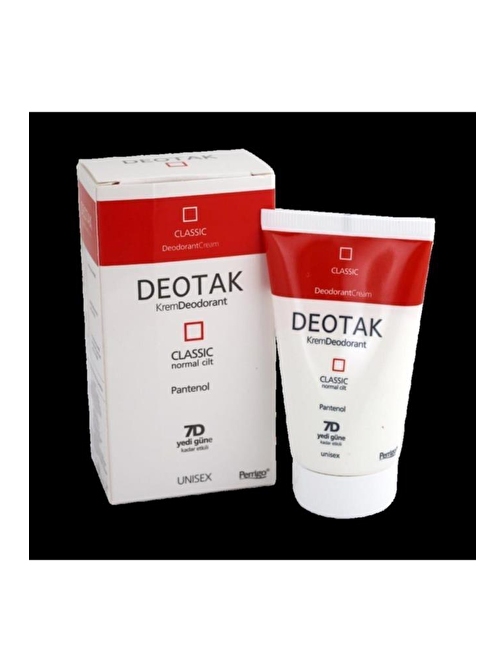 Deotak Normal Ciltler Için Klasik Krem Deodorant 35ml 