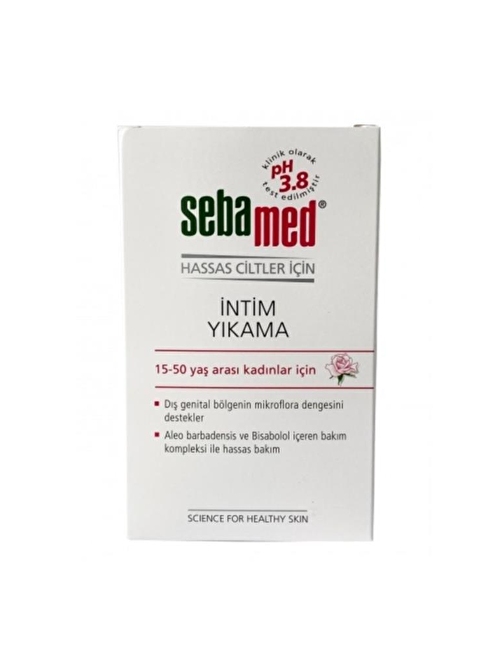 Sebamed 3.8 Hassas Ciltler Için Intim Yıkama 15-50 Yaş Arası Kadınlar Için