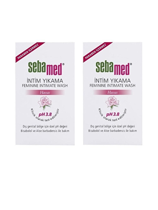 Sebamed 3.8 Genital Bölge Intim Yıkama Jeli 200 Ml X 2 Adet Kzmprt