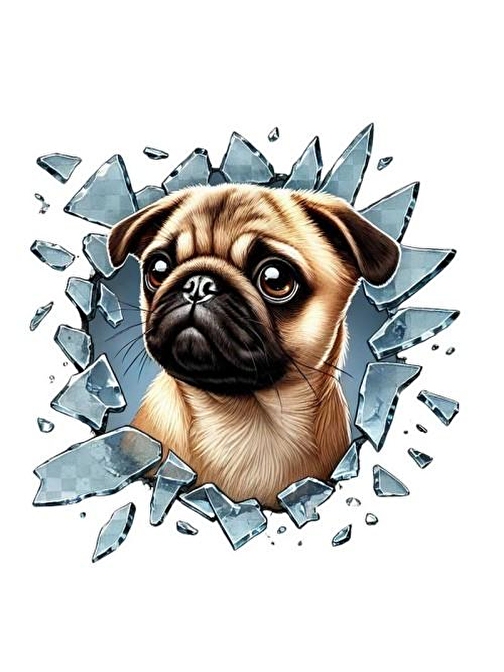 Fulcar French Bulldog Araç Stickerı