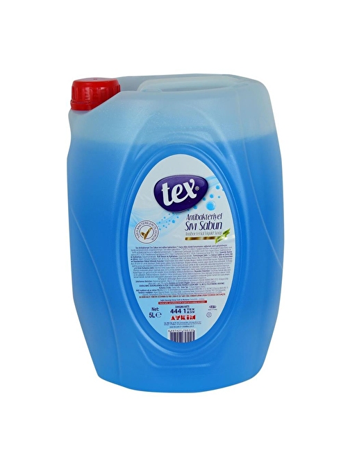 Tex Antibakteriyel Sıvı El Sabunu 5 Litre Antibacterial Liquid