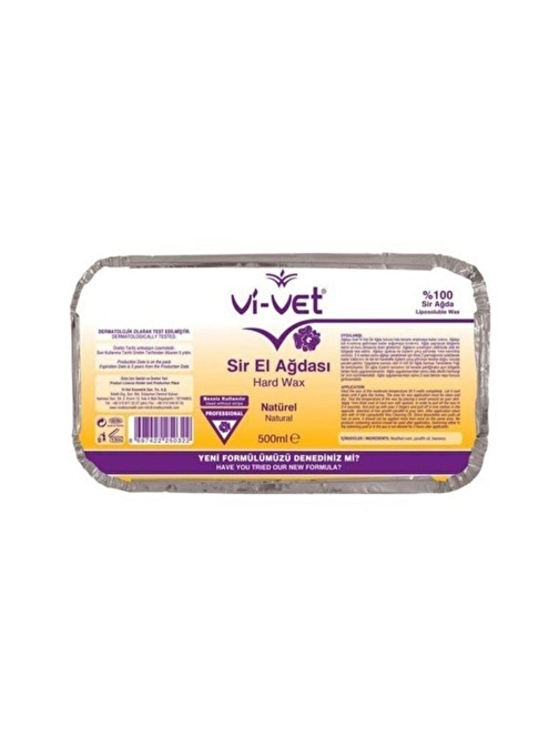 Vi-Vet Sir Ağda Kalıp Naturel 500 ml 1 Ad.