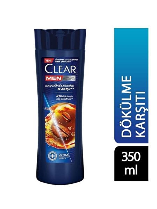 Clear Men Kahve Çekirdeği Özlü Şampuan 350 ml