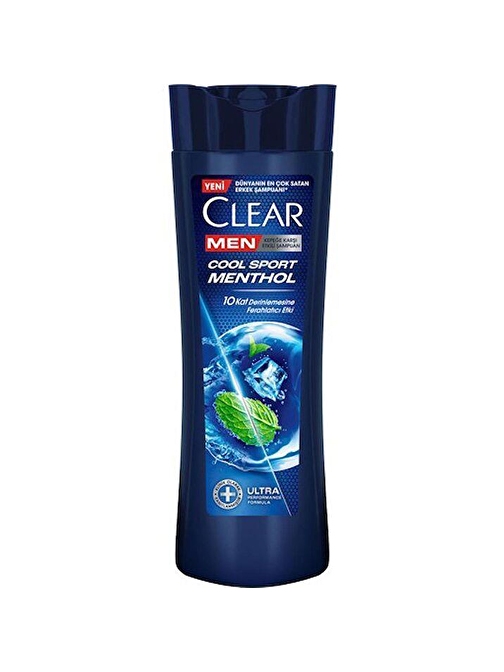 Clear Men Cool Sport Menthol Şampuan 350 ml