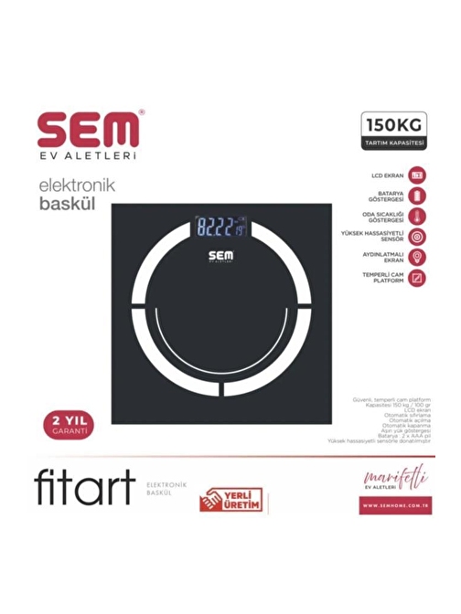 SEM SB-350 FİTART DİJİTAL BASKÜL