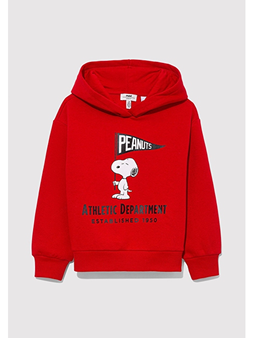 Mavi - Snoopy Baskılı Kırmızı Sweatshirt 7S10068-35476