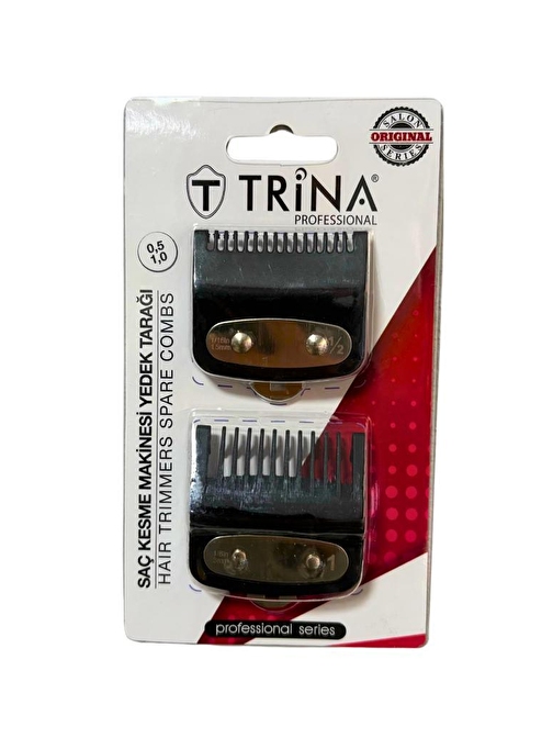 Trina Metal Makine Tarağı 2'li Set 1.5 mm + 3 mm