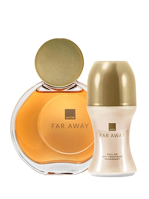 Avon Far Away Parfüm ve Rollon Set