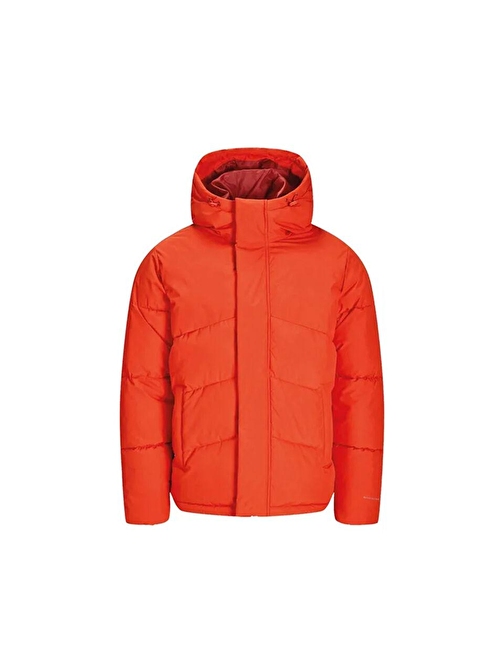 Jack Jones Jhworld Puffer Erkek Günlük Mont 12259850-DRAGON-FIRE Kırmızı