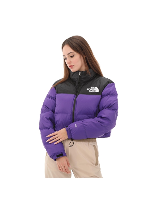 F0A5GGES961-R The North Face W Nuptse Short Jacket Kadın Mont Mor