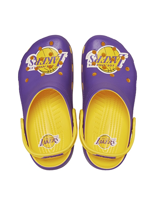 208650-75Y Crocs Nba Los Angeles Lakers Cls Clg Terlik Mor