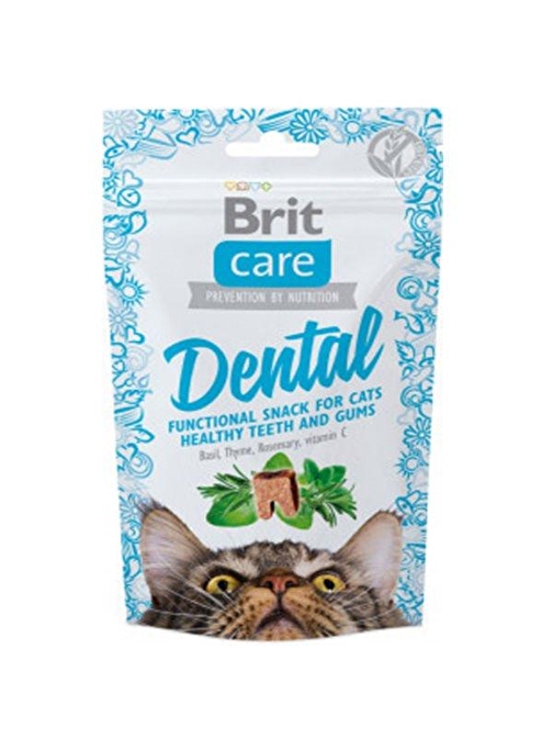 Brit Care Dental Hindili Kedi Bisküvisi 50 Gr - Petshopundan