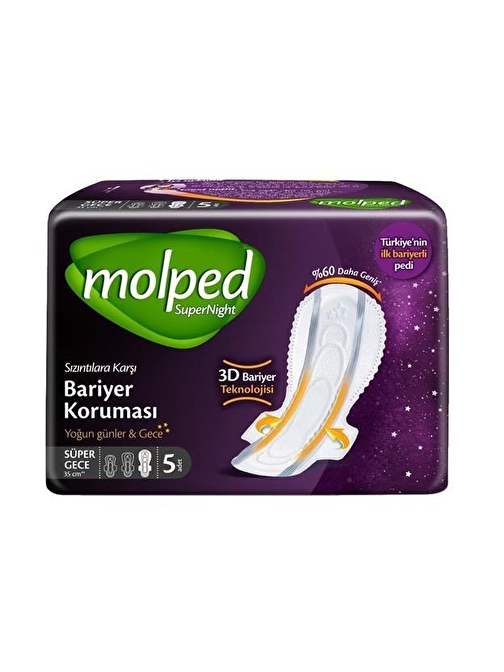 Molped Super Night Plus Tekli Süper Gece Plus 5li