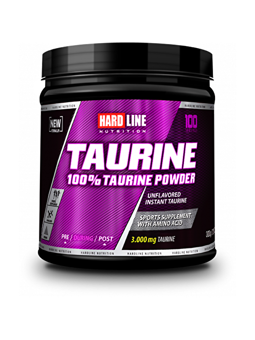 Hardline Taurine 300 Gr - Aromasız