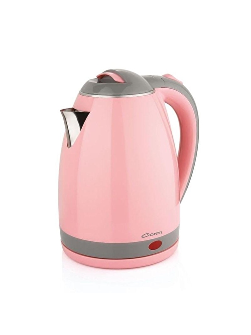 Conti CK-230 Plenty Double 1800 W 1.7 lt Pembe Çelik Kettle