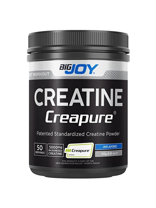 Bigjoy Sports Creapure Creatine Aromasız 253g