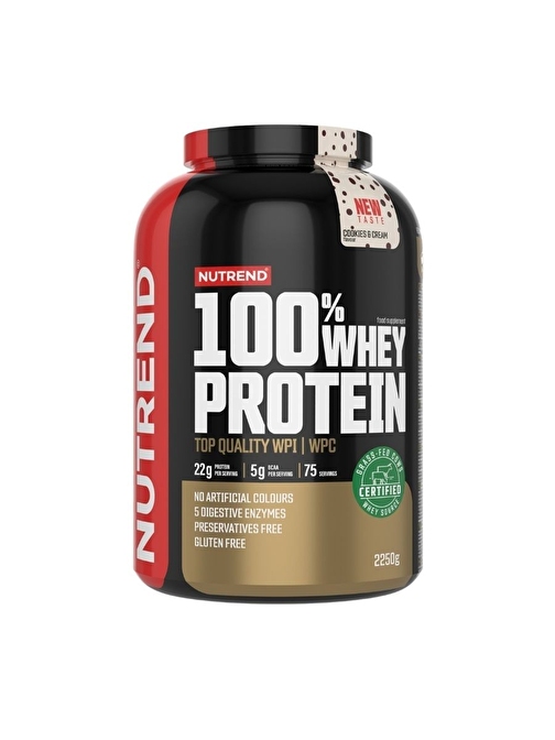  NUTREND %100 WHEY PROTEIN 2250GR COOKIES & CREAM