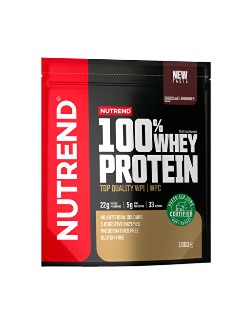 NUTREND %100 WHEY PROTEIN 1000GR- ÇİKOLATA & BROWNIE