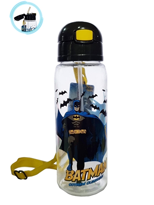 Pipetli Batman Matara 500ml - Batman Suluk - Batman Matara Pipetli Suluk