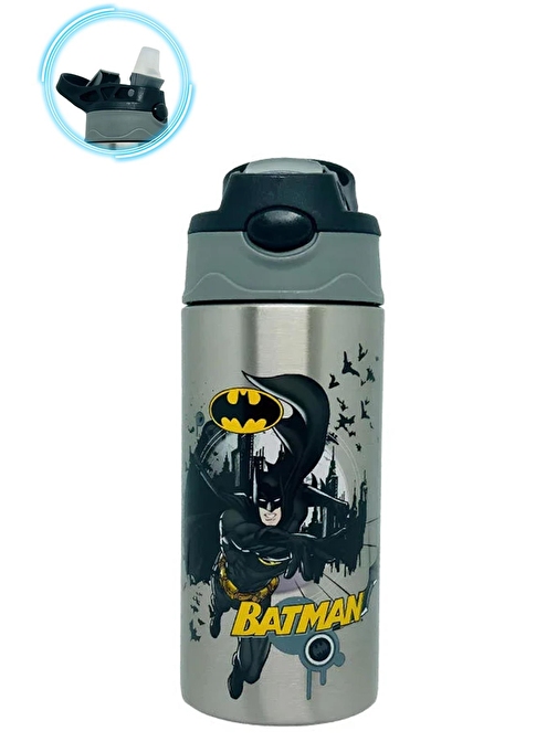 500 ML Batman Matara Çelik Matara Çelik Suluk Çocuk Matara Çocuk Çelik Matara Batman Suluk