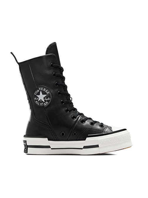 Converse Chuck 70 Plus X-Hi Kadın Günlük Bot A08340C Siyah