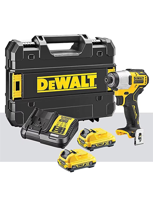 Dewalt DCF801D2 Çift Akülü Darbeli Vidalama