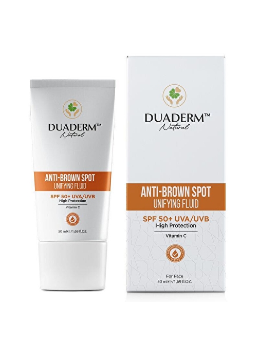 DUADERM ANTİ BROWN SPOT 50 ML YÜZ SPF 50