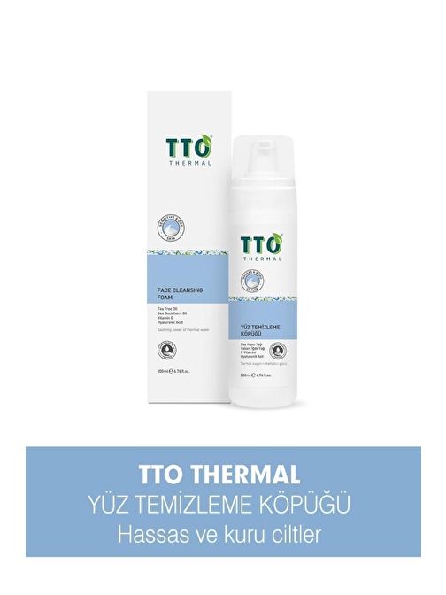 Tto Yüz Temizleme Köpüğü 200 ml (Çay Ağacı Yağı / tea tree oıl)