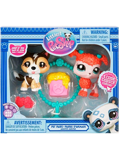 Hasbro Littlest Pet Shop - Seri  2 - 2'li paket - G7 #88 #89