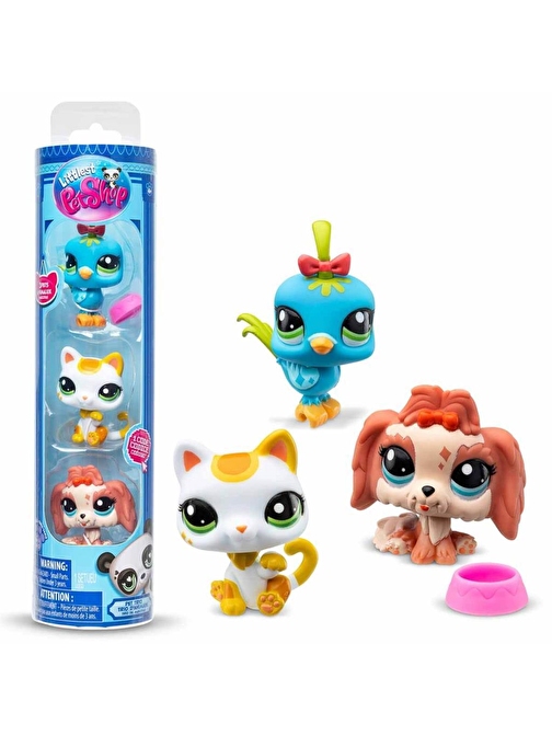 Hasbro Littlest Pet Shop 3'lü Figür 00598 G7#41-43-118