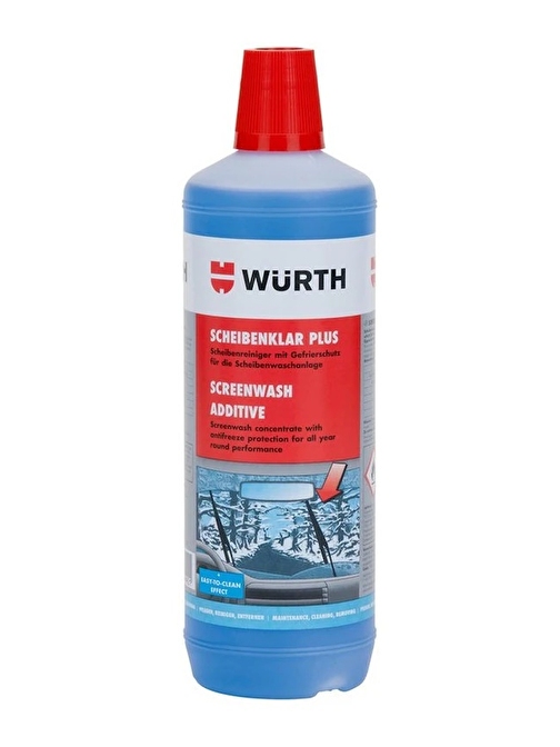 Würth Dört Mevsim Cam Temizleme Suyu 500Ml