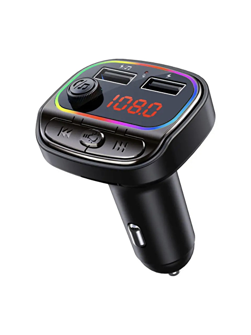 Araç Fm Transmitter Bluetooth Usb Mp3 Sd Kart C21