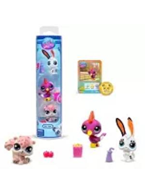 Hasbro Littlest Pet Shop 3'lü Figür 00598 G7#99-100-101