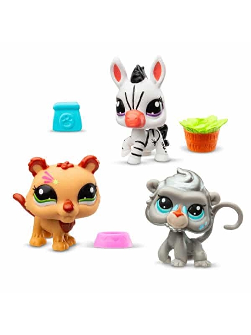 Hasbro Littlest Pet Shop 3'lü Figür 00598 G7#96-97-98