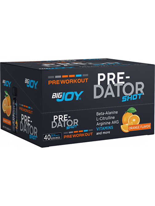 Bigjoy Predator Sıvı 60x20 Shot - Portakal