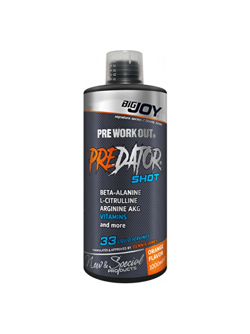 Bigjoy Sports Predator Shot 1000ml - Portakal