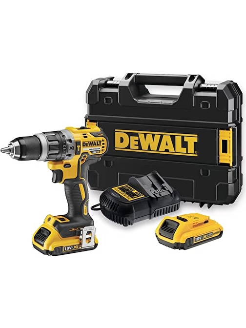 Dewalt DCD778S2T Çift Akülü 1.5 Ah Darbeli Matkap