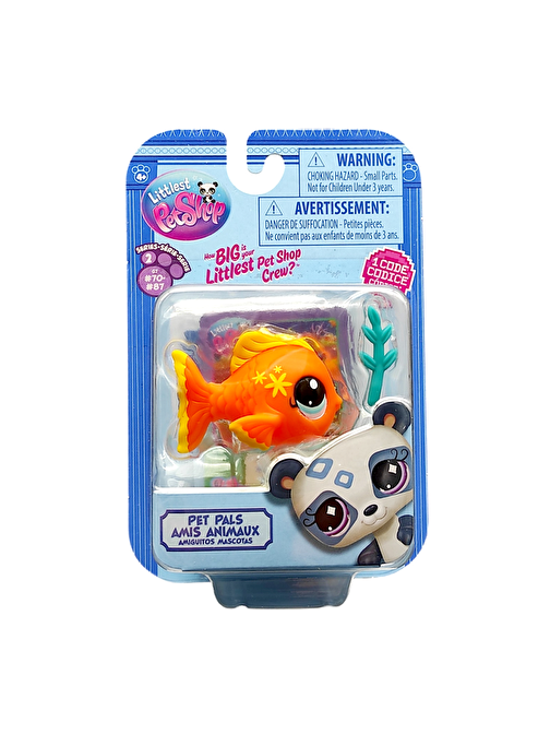 Hasbro Littlest Pet Shop Tekli Figür 00522 G7#72 TURUNCU BALIK