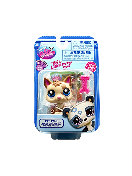 Hasbro Littlest Pet Shop Tekli Figür 00522 G7#73 KAHVERENGİ KÖPEK