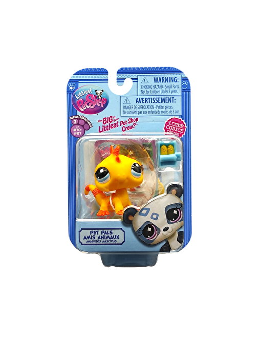 Hasbro Littlest Pet Shop Tekli Figür 00522 G7#83 SARI IGUANA