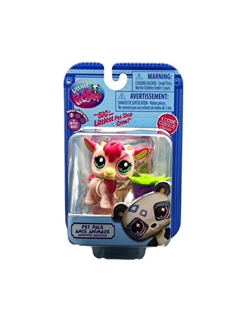 Hasbro Littlest Pet Shop Tekli Figür 00522 G7#84 PEMBE KEÇİ