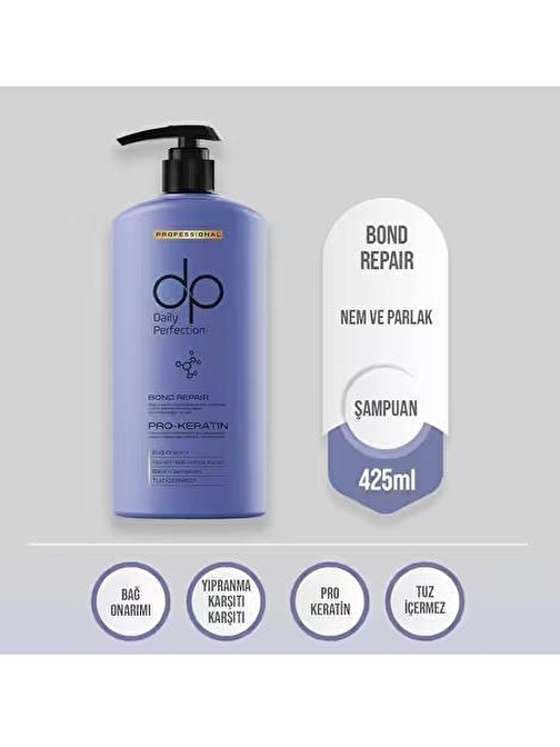 dp Daily Perfection Bond Repair Durulanmayan Sıvı Saç Kremi 180 ml