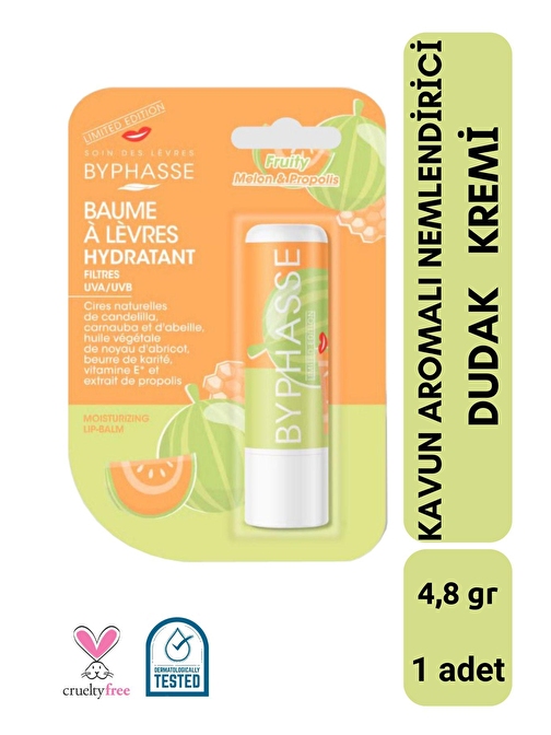 Kavun Aromalı Nemlendirici Dudak Bakım Kremi 4.8 GR