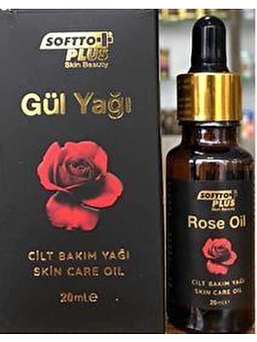 Softto Plus Gül Yağı 20 ml