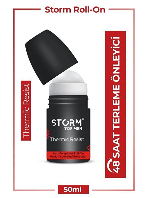 Lady Storm Erkek Roll On Terleme Karşıtı Thermic Resist 50 ml